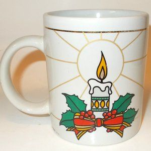 Vintage 1992 J.l.l. Christmas Coffee Mug Cup RARE!